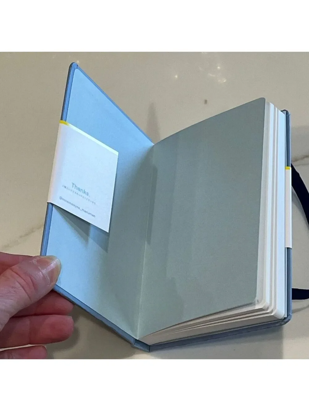 BNWT Maruman Blue Mnemosyne A6 Ruled Notebook Made in Japan